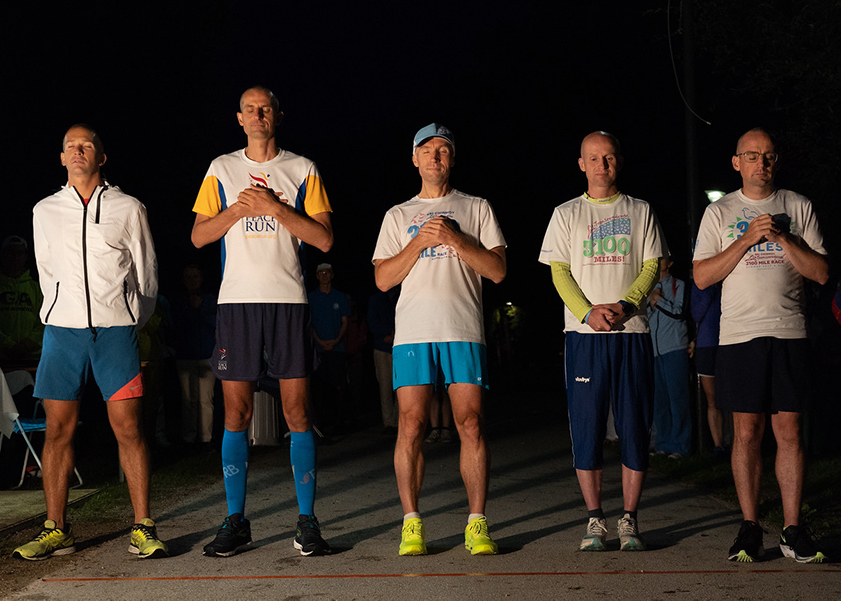 Runners at the startline