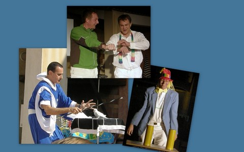 British French Joy Day 2009 Three Magicians Perform at French Joy Day