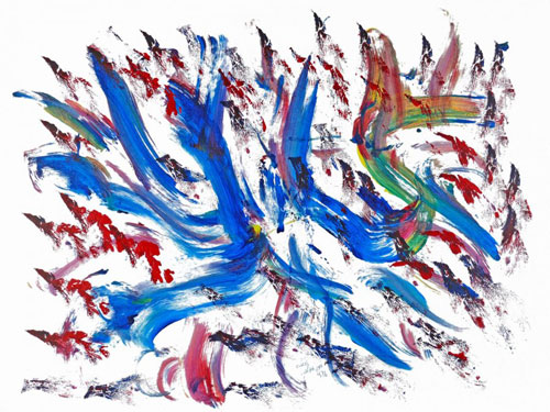 blue-jk Jharna Kala by Sri Chinmoy