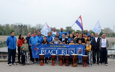 Peace Run in Croatia
