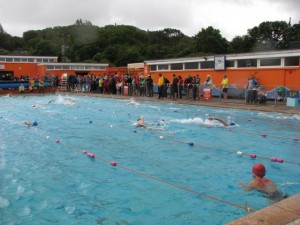 swimming